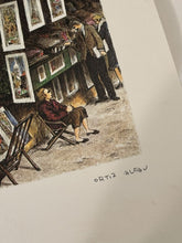 Load image into Gallery viewer, French Landmarks Arc de Triomphe, Eiffel Tower, Notre Dame Rafael Ortiz Alfau Signed