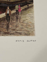 Load image into Gallery viewer, French Landmarks Arc de Triomphe, Eiffel Tower, Notre Dame Rafael Ortiz Alfau Signed