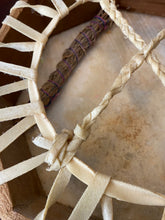 Load image into Gallery viewer, Handmade Hand Drum Four Directions Turtle Design and Mallet