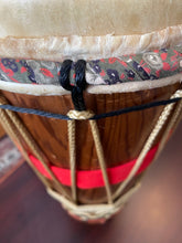 Load image into Gallery viewer, Large Hand Drum Hand Strung OOAK 22" H