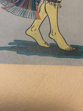 Load image into Gallery viewer, Peter Shelton, Jr. "Eagle Kachina" Vintage Hopi Art 20x15