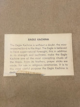 Load image into Gallery viewer, Peter Shelton, Jr. "Eagle Kachina" Vintage Hopi Art 20x15