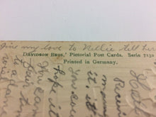 Load image into Gallery viewer, Antique Davidson Brothers Postcard with Art Easel Vintage Original