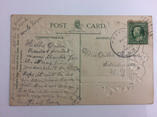 Load image into Gallery viewer, Antique Davidson Brothers Postcard with Art Easel Vintage Original