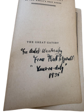 Load image into Gallery viewer, F. Scott Fitzgerald The Great Gatsby