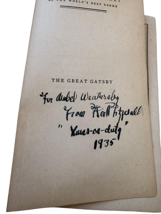 F. Scott Fitzgerald The Great Gatsby