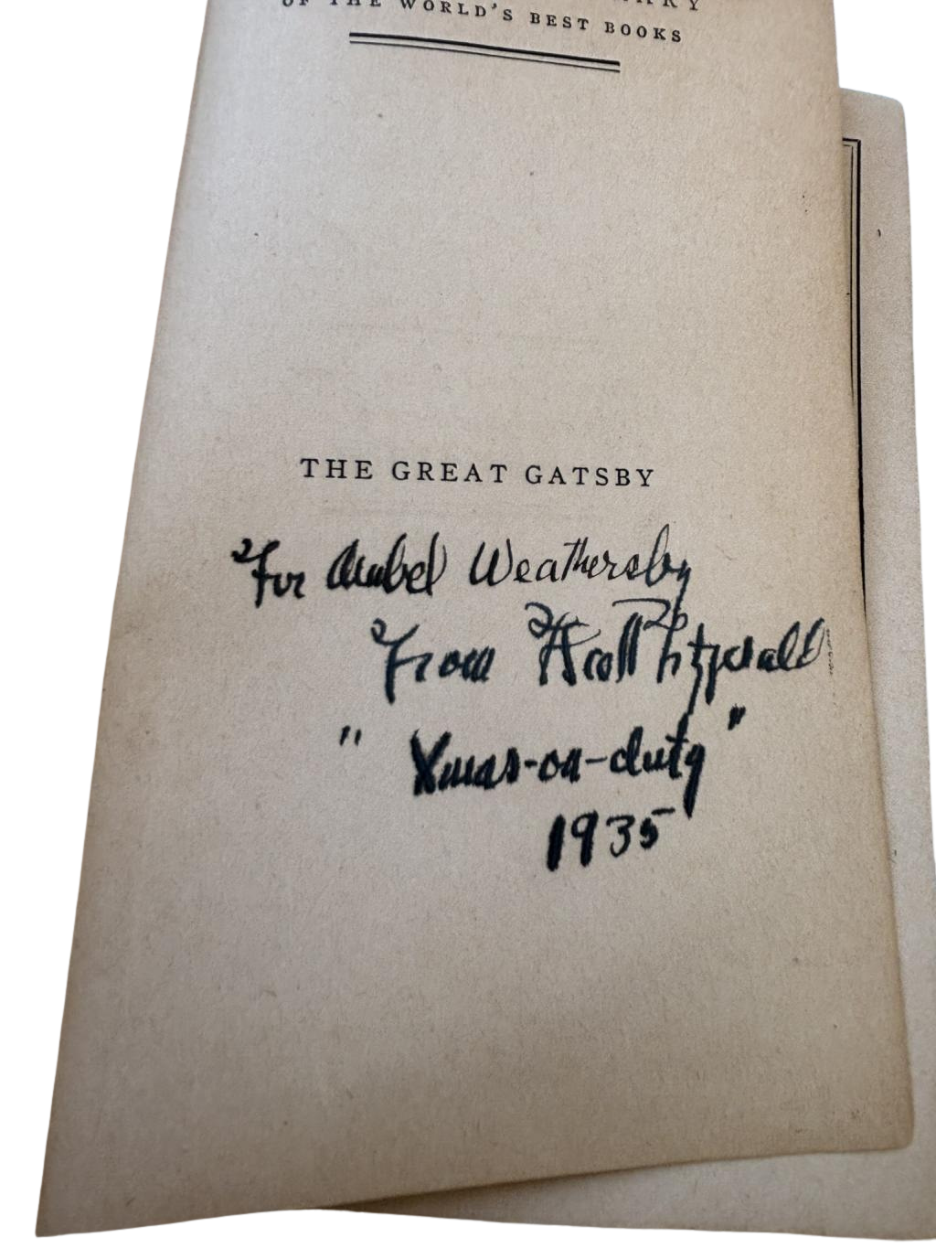 F. Scott Fitzgerald The Great Gatsby