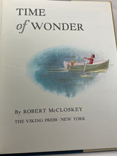 Load image into Gallery viewer, Time of Wonder, Robert McCloskey 1957 ISBN 10: 0670715123 Caldecott
