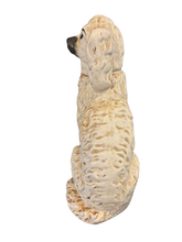 Load image into Gallery viewer, Antique Staffordshire Dog Spaniel Victorian Era Unique Pottery Figurine Seated