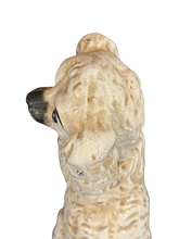 Load image into Gallery viewer, Antique Staffordshire Dog Spaniel Victorian Era Unique Pottery Figurine Seated