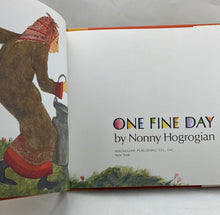 Load image into Gallery viewer, One Fine Day, Nonny Hogrogian 1971 ISBN 10: 0027440001