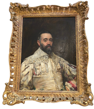 Load image into Gallery viewer, John Seymour Lucas, 1849-1923: An Untitled Portrait of a Gentleman, Oil on Canvas