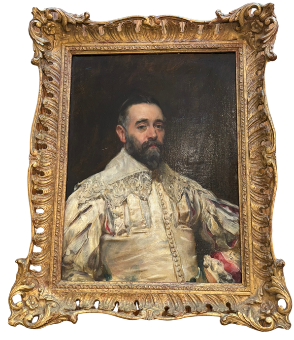John Seymour Lucas, 1849-1923: An Untitled Portrait of a Gentleman, Oil on Canvas