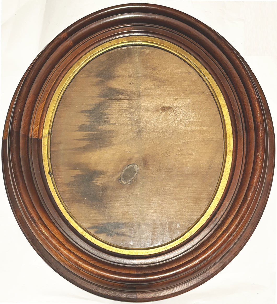 Antique Oval Photo-Portrait Frame with GLASS