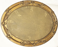 Load image into Gallery viewer, Art-Deco Oval Convex Bubble Glass Frame Gold