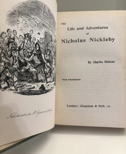 Bleak House, A Tale of Two Cities, Dombey and Son, Nicholas Nickleby - 4 Volume Set