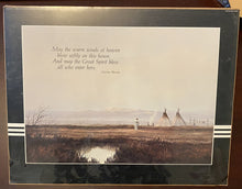 Load image into Gallery viewer, &quot;Cherokee Blessing&quot; Gene Speck Poster - Sealed 16x20