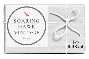 The Soaring Hawk Vintage Gift Card | $25 - $100 Denominations