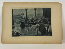 Load image into Gallery viewer, After Julius L Stewart Photogravure Print Flower Girl