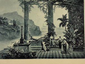 Antic Motif After Carl Von Hafften