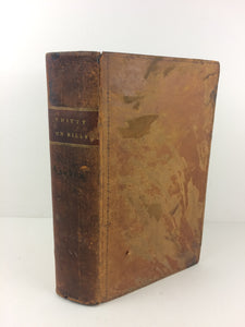 Chitty on Bills A Practical Treatise on Bills of Exchange 1821 Leatherbound Book