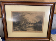 Load image into Gallery viewer, David Law Etching of Henley on the Thames