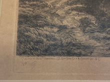 Load image into Gallery viewer, David Law, Henley on the Thames, 19th Century Etching, Artist&#39;s Proof