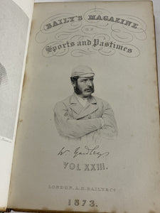 Baily's Magazine of Sports and Pastimes, Vol. XXIII (23), 1873, Baroness Rotherham Bookplate