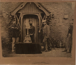 Wimbledon Club Trophy, Albumen Photo, National Rifle Association 1800s