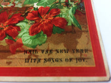Load image into Gallery viewer, Victorian New Year&#39;s Greeting Card