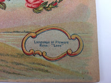 Load image into Gallery viewer, Antique Valentine Postcard Love in Roses Vintage Original 1910